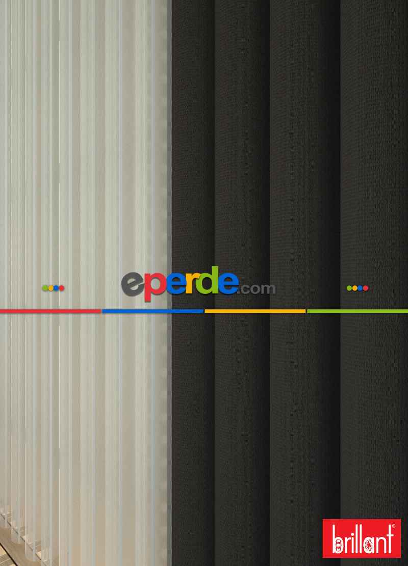 Brillant Akıllı Tül Perde Haki Yeşil Renkli Tül Dikey Zebra Perde Düz 1. Kalite