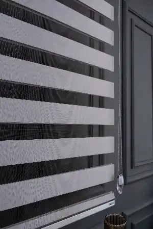 Gri Renk Düz Zebra
