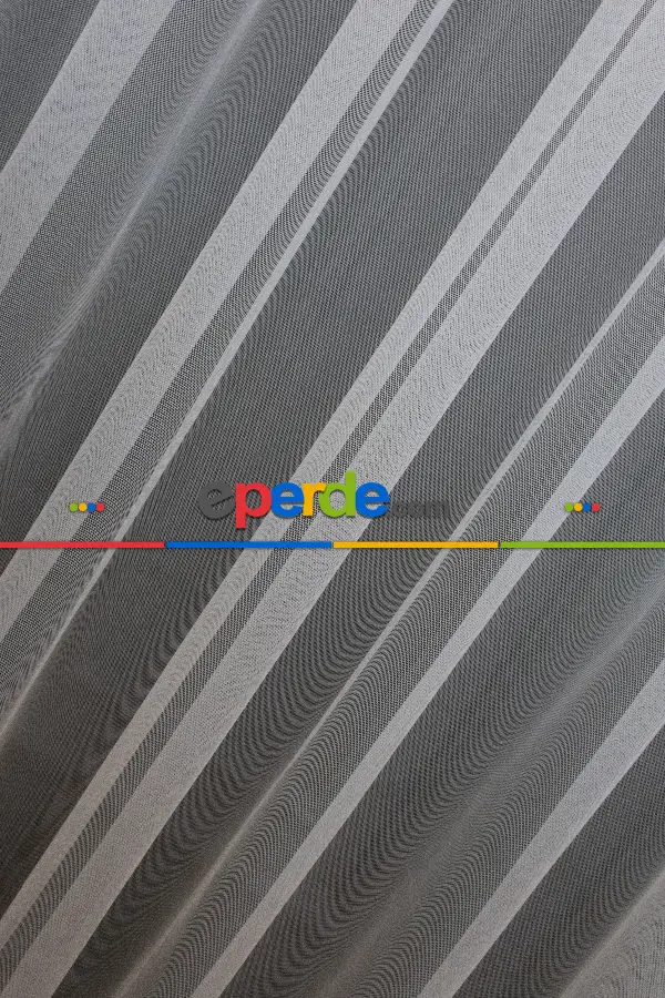 Tül Yarım Renkli Degrade Tül Renkli Tül