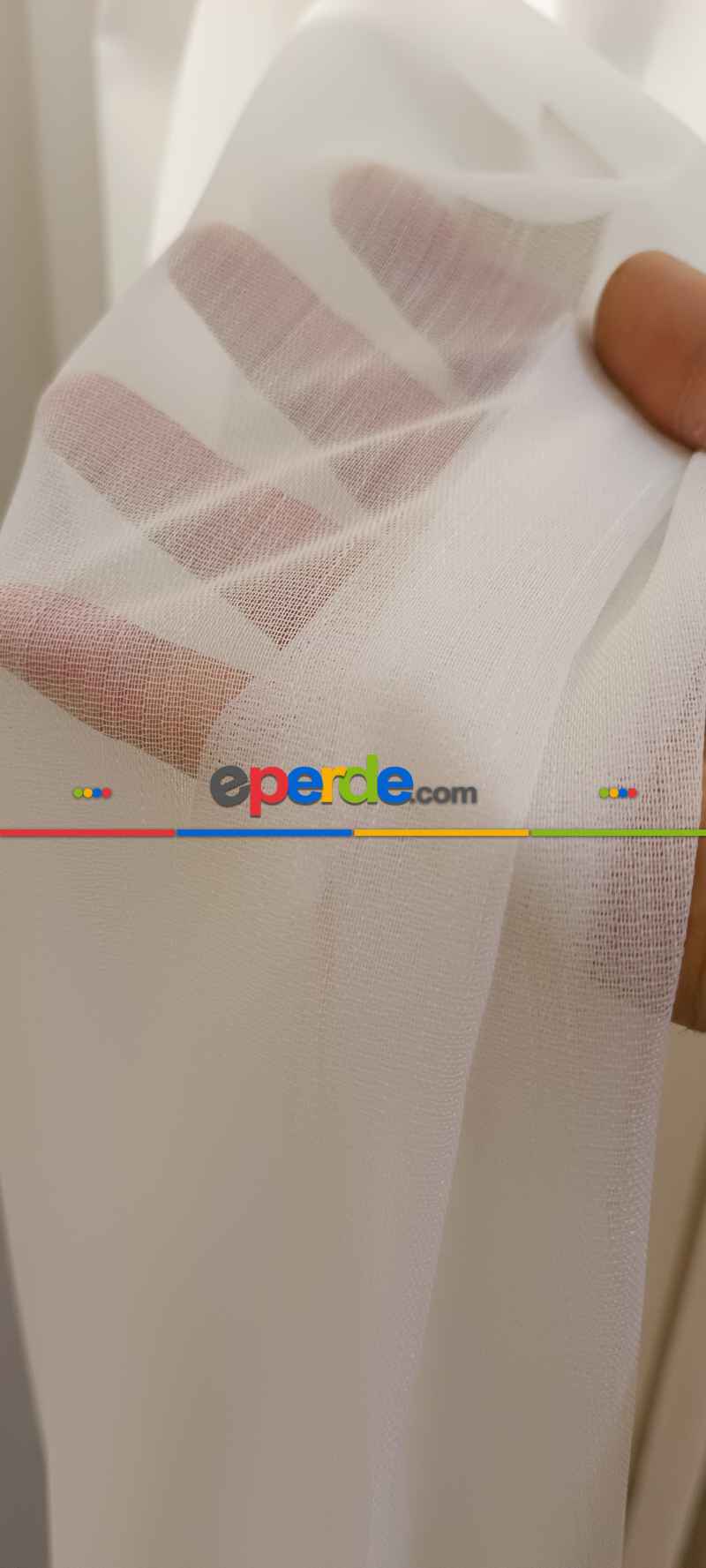 Son Trend Efsane Dokulu İpek Bambu Tül Perde