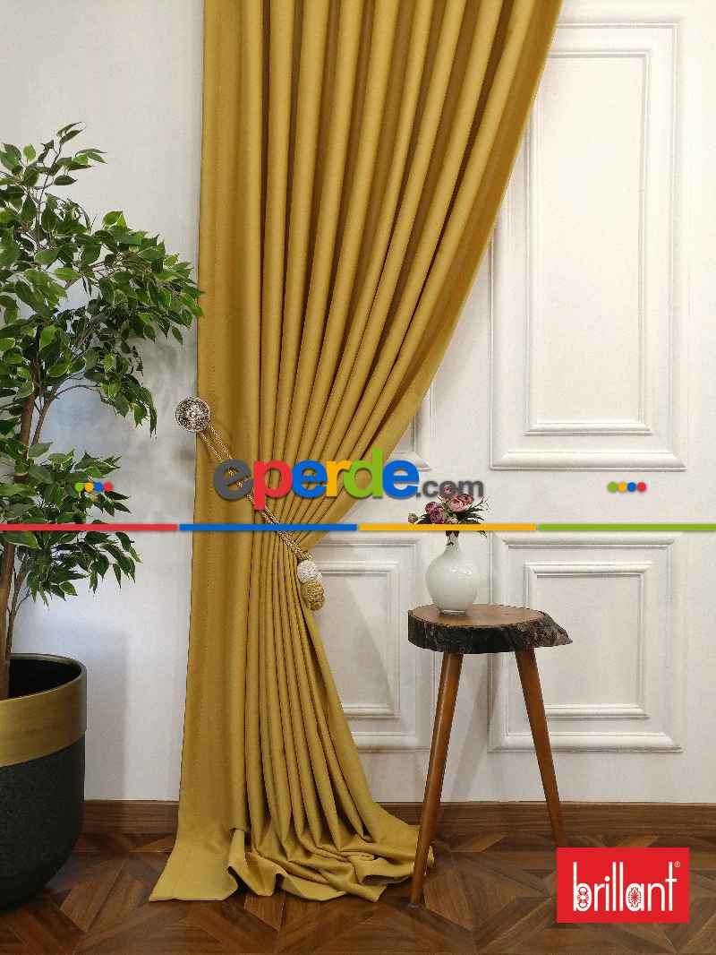 %90 Brillant Karartma Blackout Hardal Sarı Rarısı