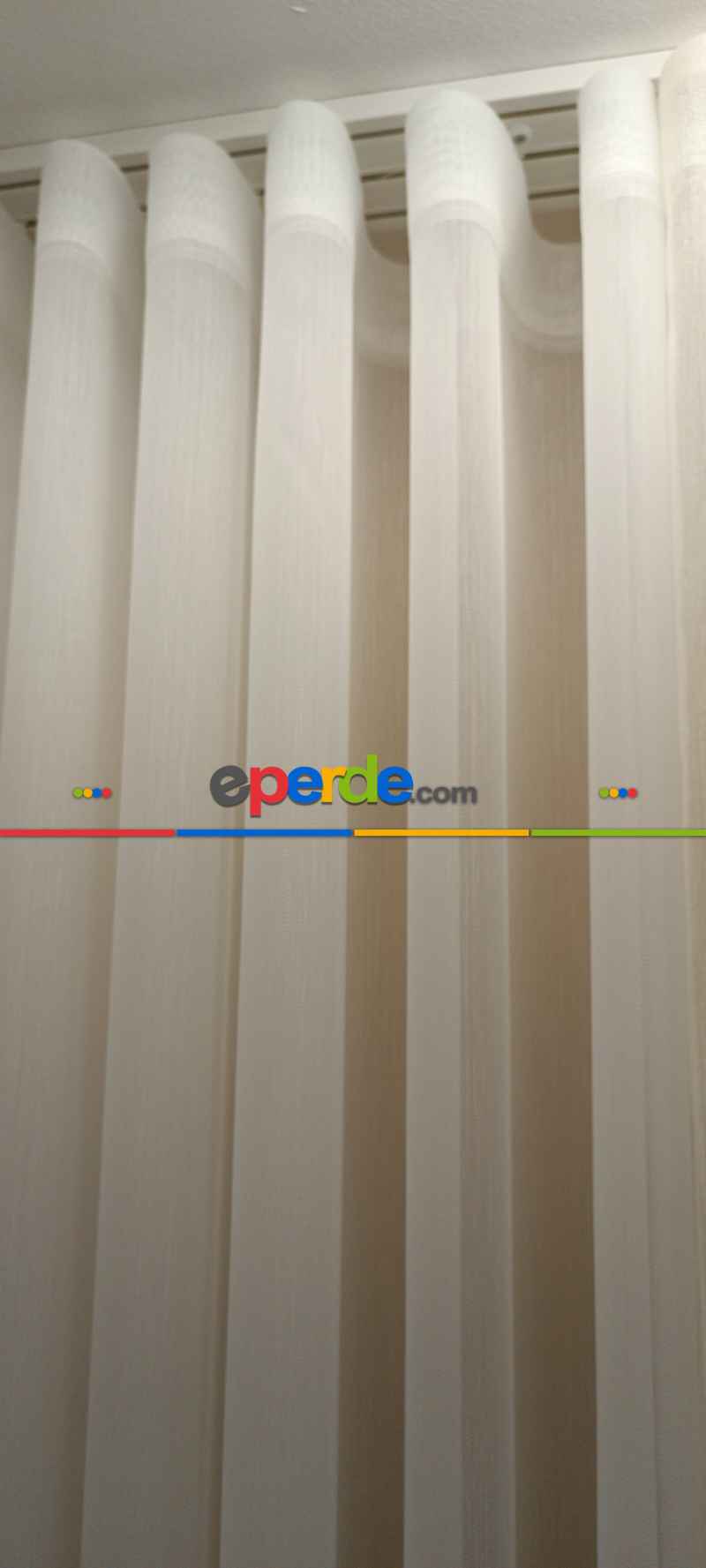 Son Trend Efsane Dokulu İpek Bambu Tül Perde