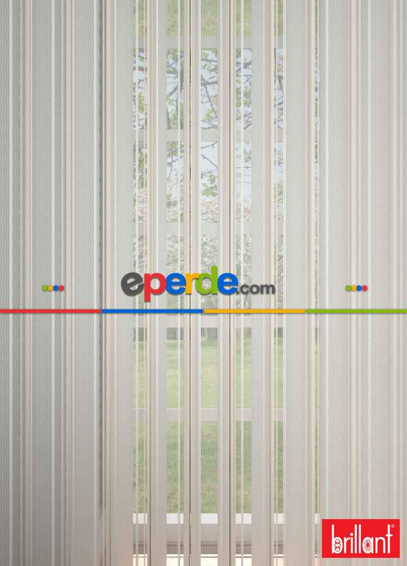 Brillant Akıllı Tül Perde Pudra Renkli Tül Dikey Zebra Perde Düz 1. Kalite