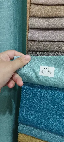 Geniş Enli Jakarlı Dokuma Salon Yatak Odası Lüks Perdeler 33 Renk Seçenekli