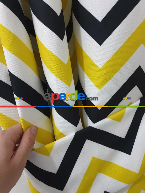 Mutfak Fon Perde- Siyah