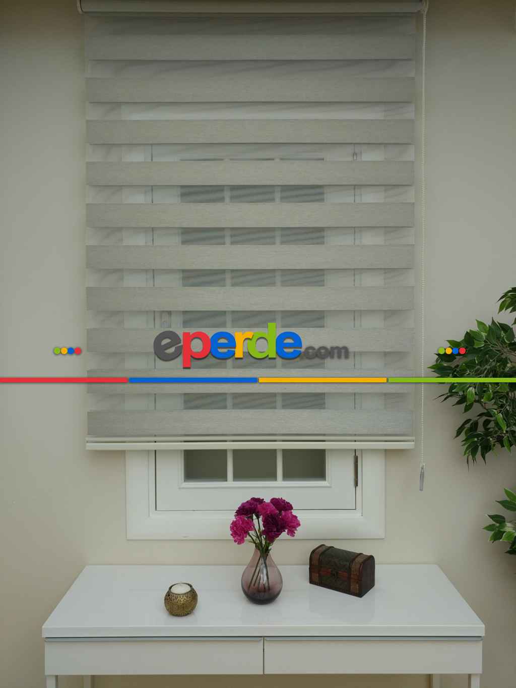 Zebra Perde -blackout Zebra Perde (karartma)- Bej