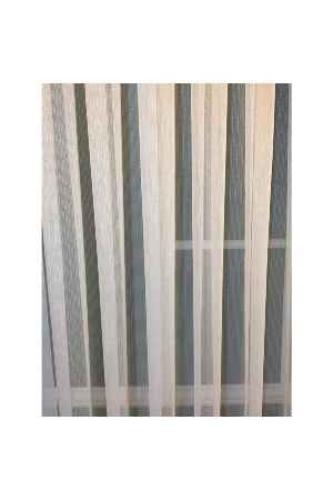 İnce Çizgili Pırlanta Tül Perde - Kırışma Yapmaz Ütü İstemez