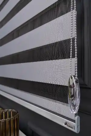 Gri Renk Düz Zebra