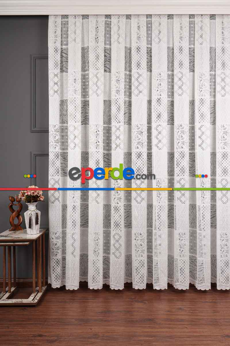 Yatak Odası - Doksanlar Örme Tül Perde