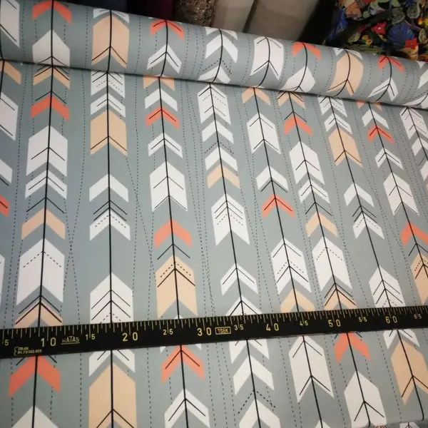 Pop Art Fon Perde K395 P - Kumaşı Kalındır Duck Bezi Değildir.- Beyaz-Bej-Pembe-Çok Renkli-Gül Pembe