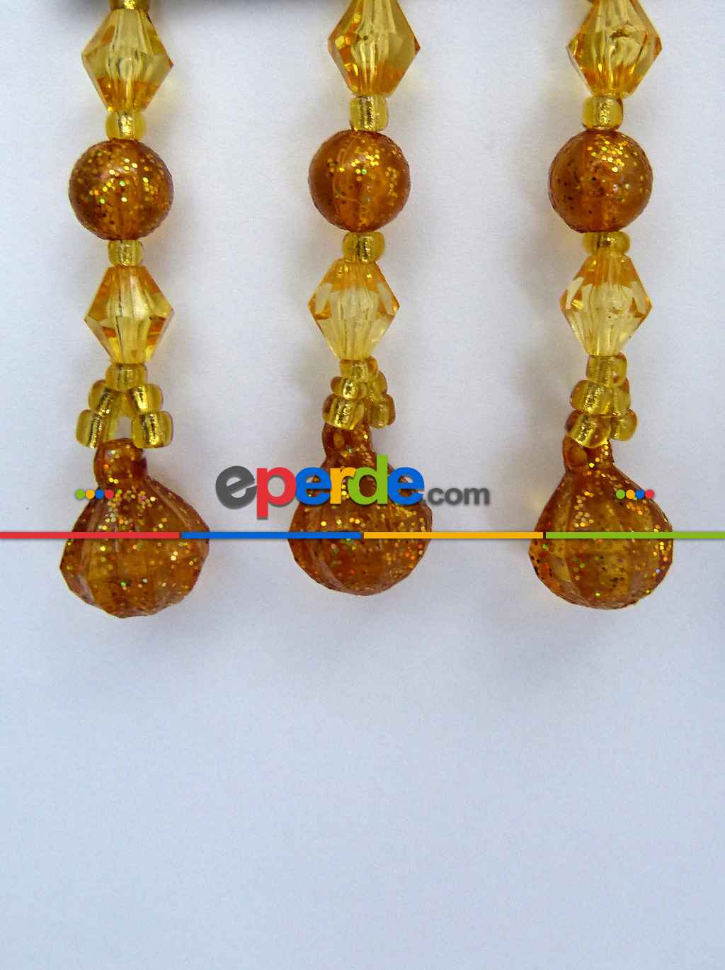 Perde Boncuğu Simli Şura-1