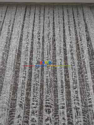 Fırsa Ürünü!! Hazır Ölçülü Spor Desen Fransız Dantel Patine Desenli Sık Pileli Tül Perde