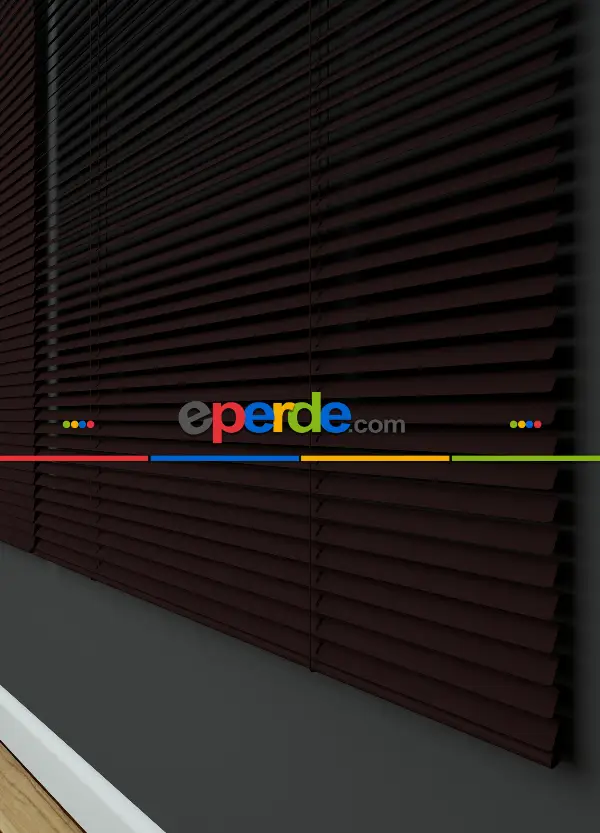 Bordo - Alüminyum Jaluzi Perde - 25mm Kalınlığında