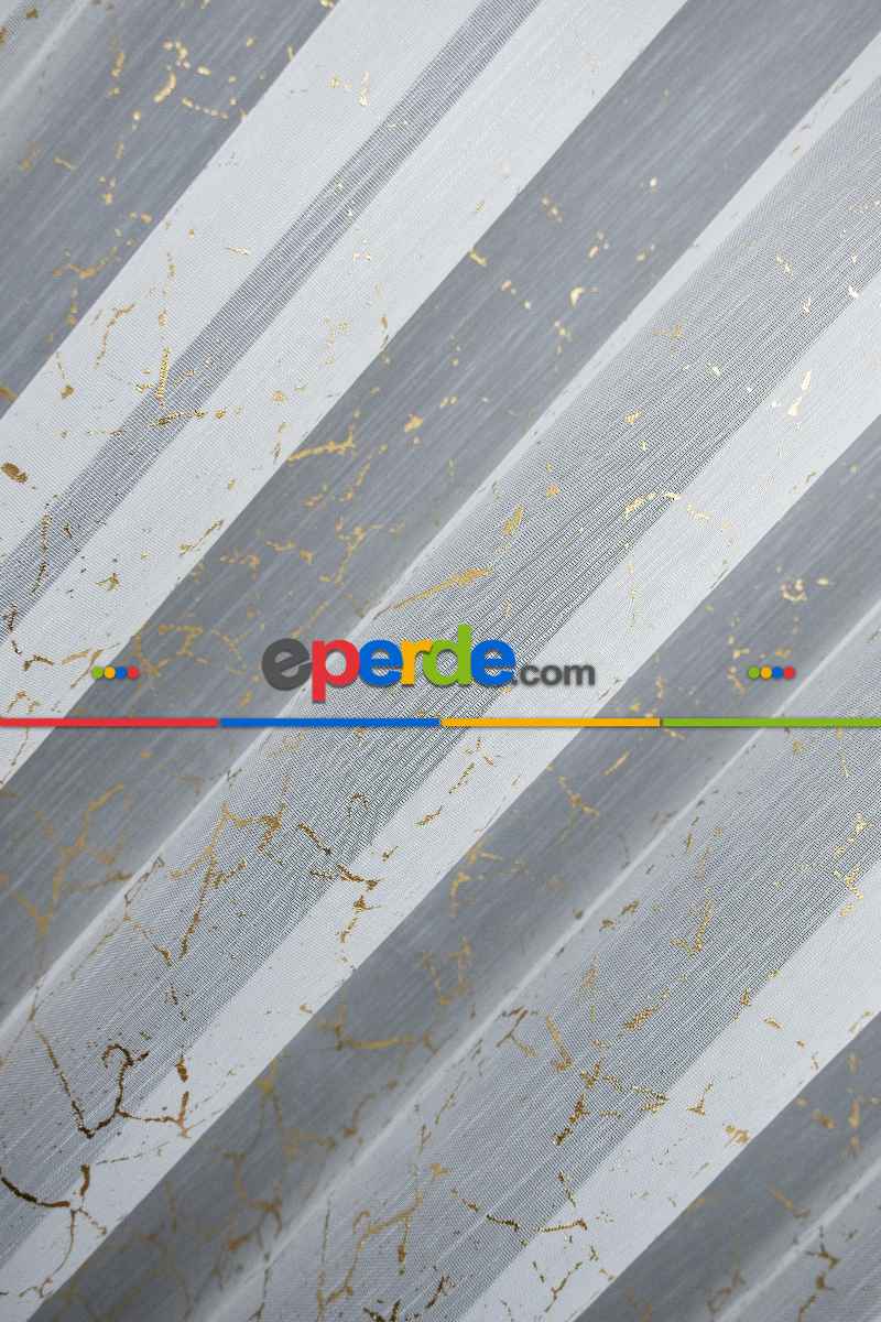 Varak Sim Altın Mermer Desen Model Tasarım Tül