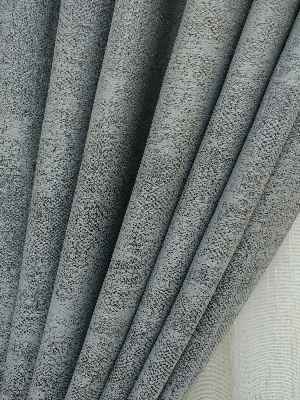 Gri - Düz Jakar Fon Perde (180)- Gri-füme-antrasit