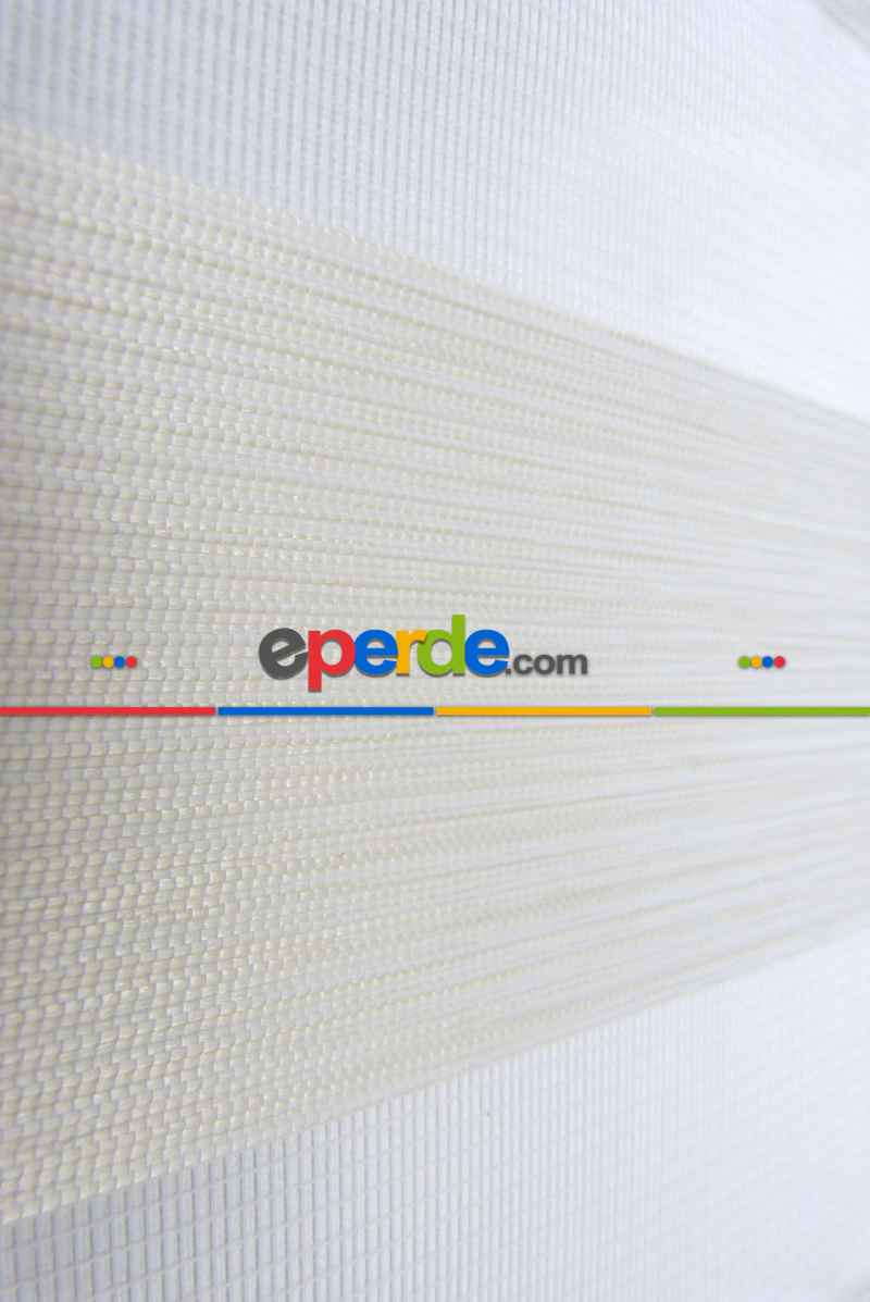 New Düz Zebra Perde- Krem Açık