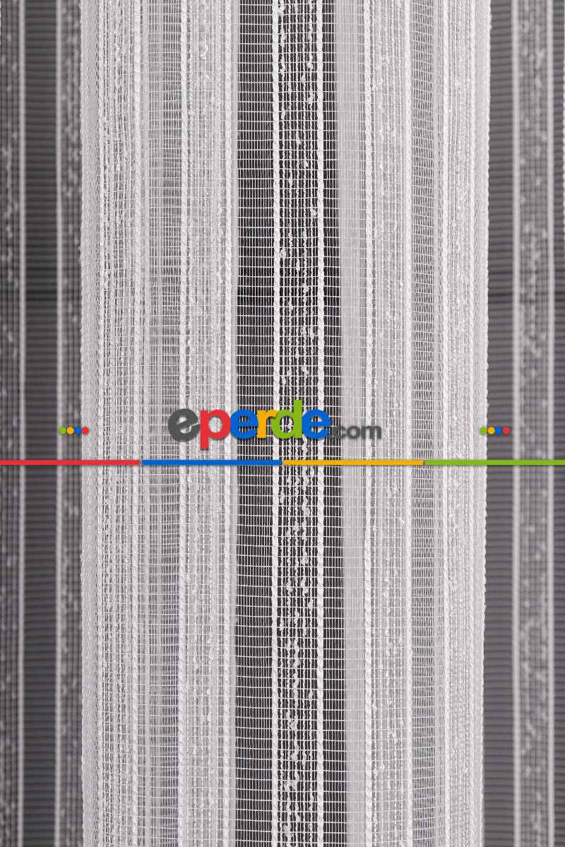 Sedef Şerit Keten Tül Perde Akdz 1029