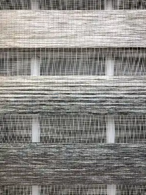 Zebra Perde - Caprice Yeşil-bej-haki Renk Bambu (geçiş Zeminli)- Yeşil-Bej-Haki-Hardal Yeşili