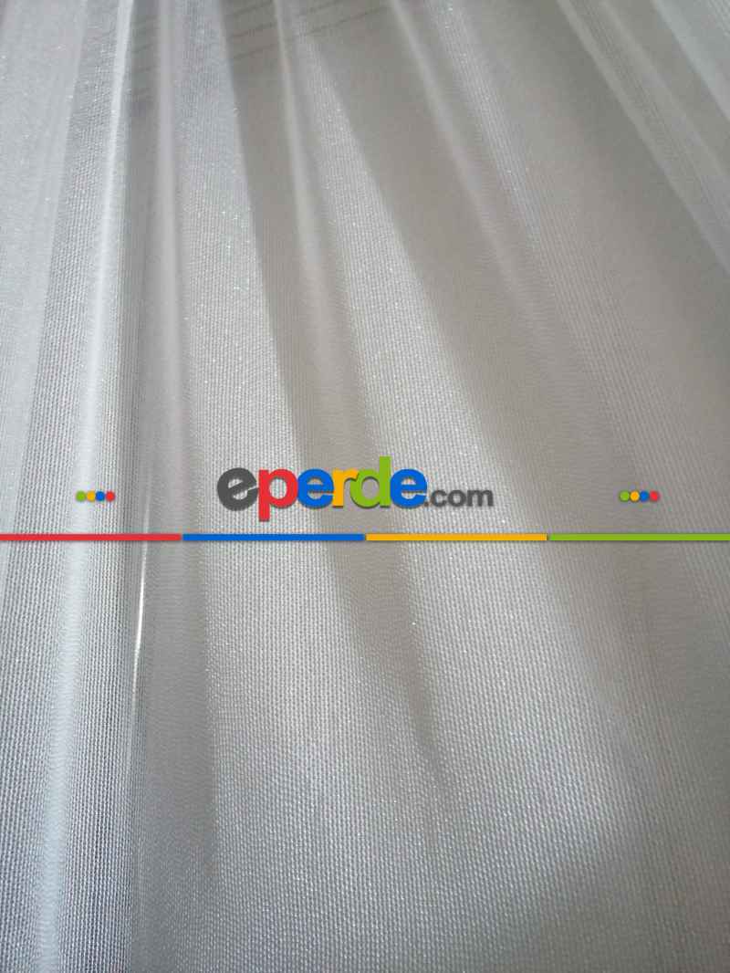 Yatak Odası - Leor Zırh Güneş Işığında Parlayan Tül Perde - Sedef