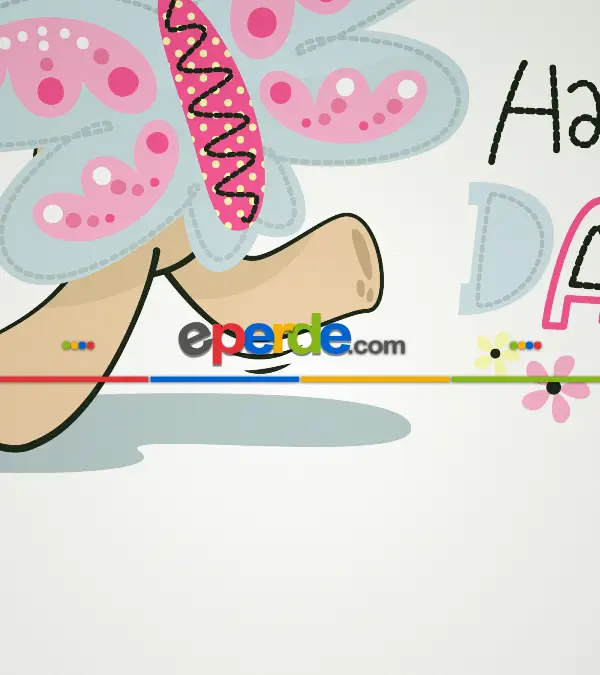 Sevimli Kelebek Desenli Özel Baskılı Stor Perde- Çok Renkli