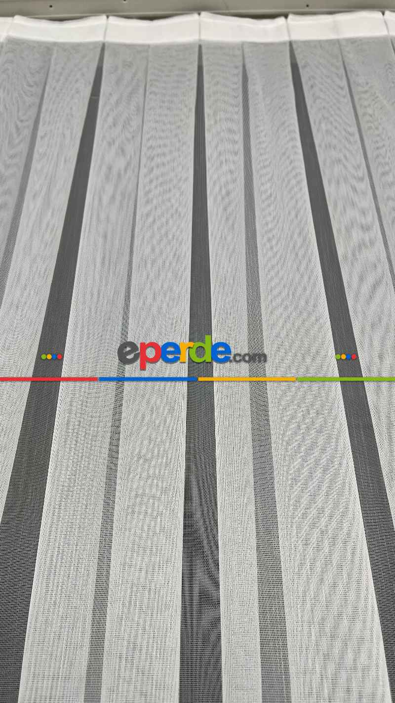 Salon - Premium Seri Trend Perde Modelleri 2023-kabartma Atlas İplikle Nakışlı İşleme Tül Perde 01