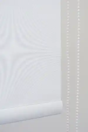 Stor Perde Pvc Yıkanabilir Seri Beyaz- Beyaz