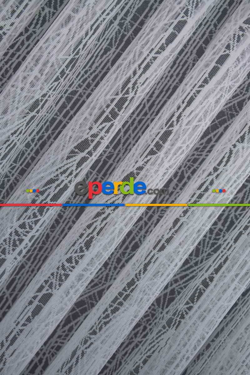 2023 Trend Örme Tül Perde Çok Dökümlü - Ütü İstemez - İtinalı Dikiş