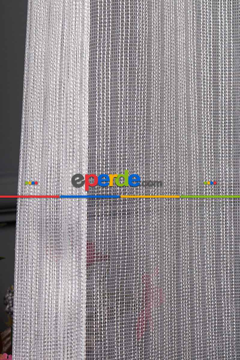 Çelik Armür Düz Tül Perde Akdz 994