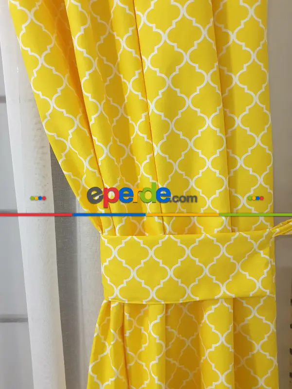 Ottoman Desenli Fon Perde Evm1929 Kumaşı Kalındır Duck Bezi Değildir