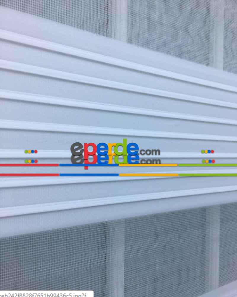 Zebra Geniş Pilise Beyaz- Beyaz