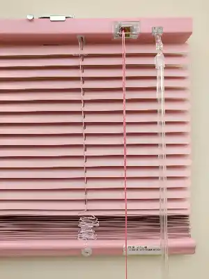 Mutfak Jaluzi Perde- Pembe Pudra Pembe