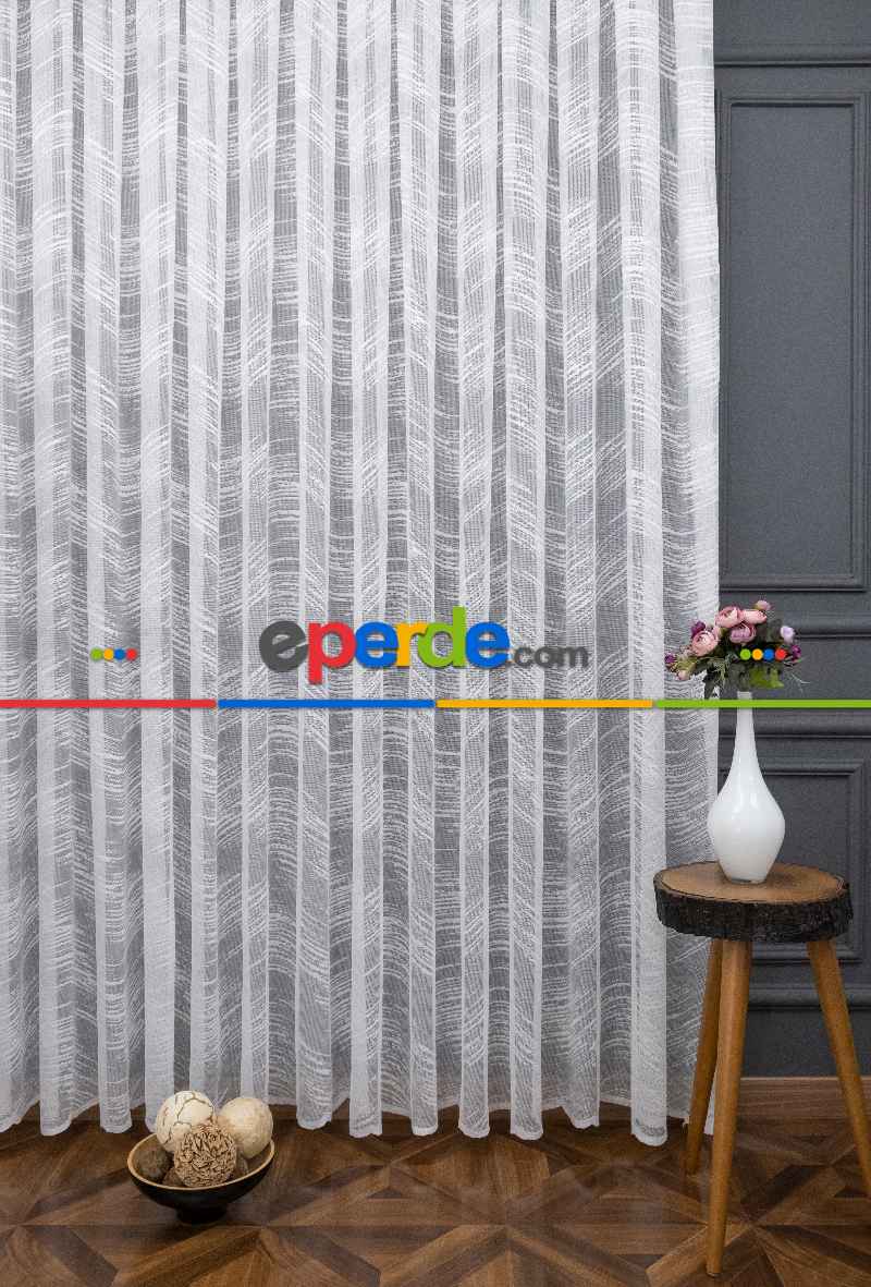 Fransız Dantel Tül Perde - Yüksek Kalite