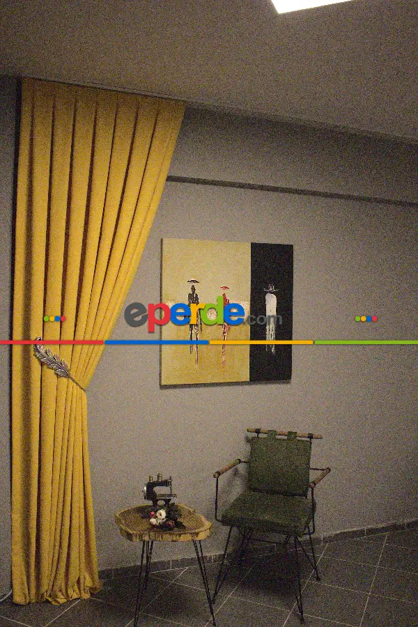 1.kalite Petek Kadife Sarı