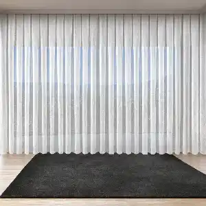 Focus Etek Brode Fransız Örme Tül Perde