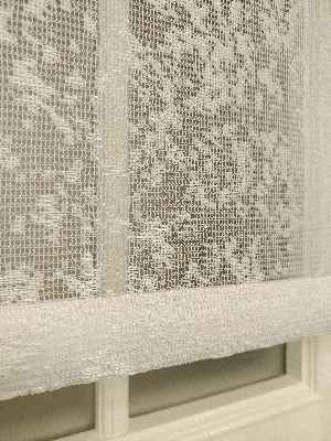 Çiftli Sistem Tül Stor Beyaz Örme Tül 2025- Beyaz