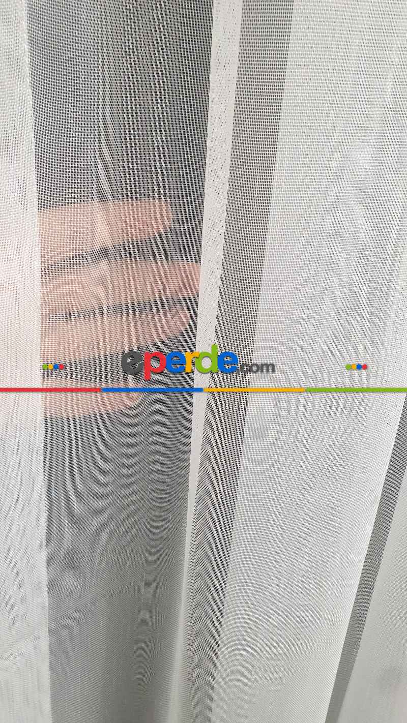 Etek Bohrelli Bambu Tül Ütü İstemez Tül