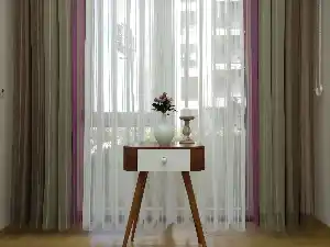 1. Kalite Çizgili Tül Dikey Zebra Perde - Ft11 Sütlü Kahve- Ft09 Elegance- Ft21 Gül Kurusu- Ft02 Ekru- Gül Kurusu-ekru-sütlü Kahve-açık Yeşil 2