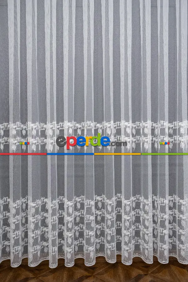 Yatak Odası - Brillant Fırça Desen Tül Genç Spor Tasarım Modern Tul