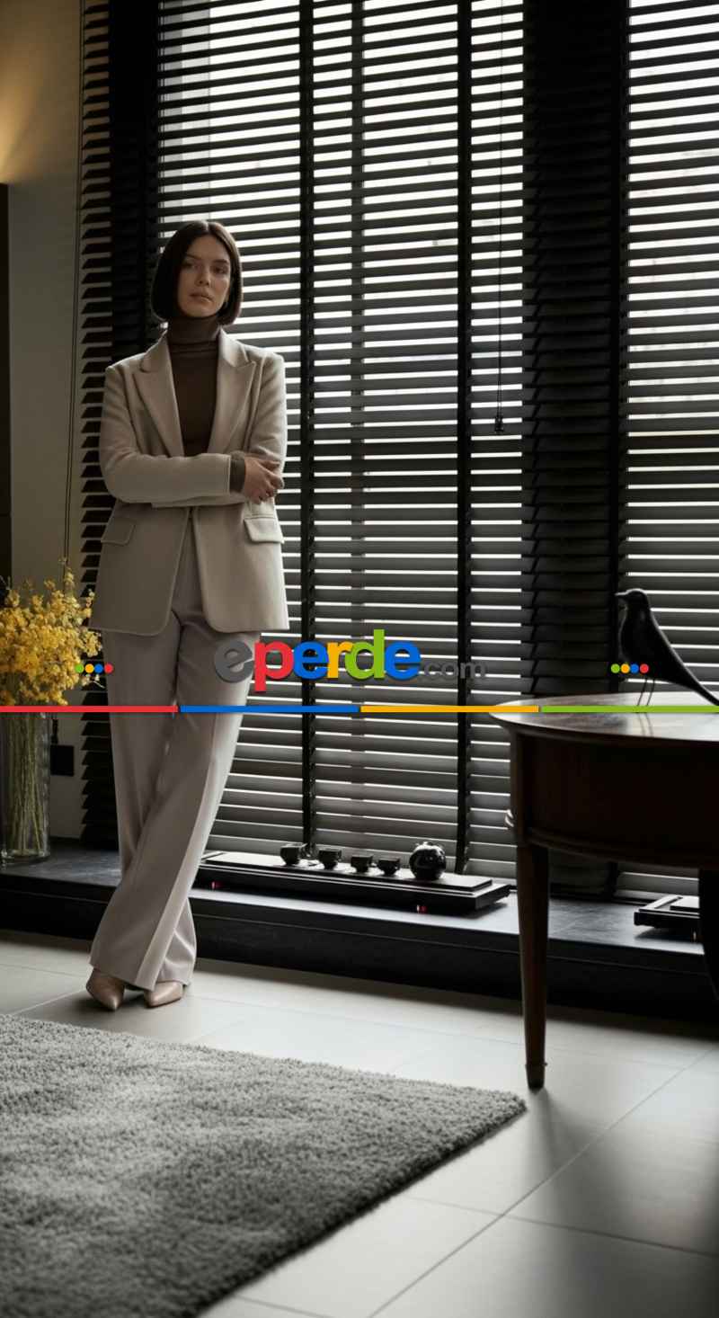 Mutfak - Gerçek Ahşap Jaluzi Perde - 9 Renk