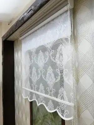 Çifli Sistem Tül Ve Stor Perde Bdz ( 827 )- Beyaz
