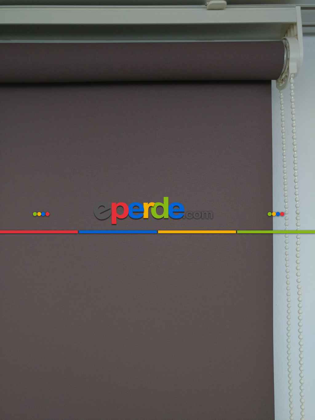 Yatak Odası Stor Perde - Kahve Stor Perde- Kahve