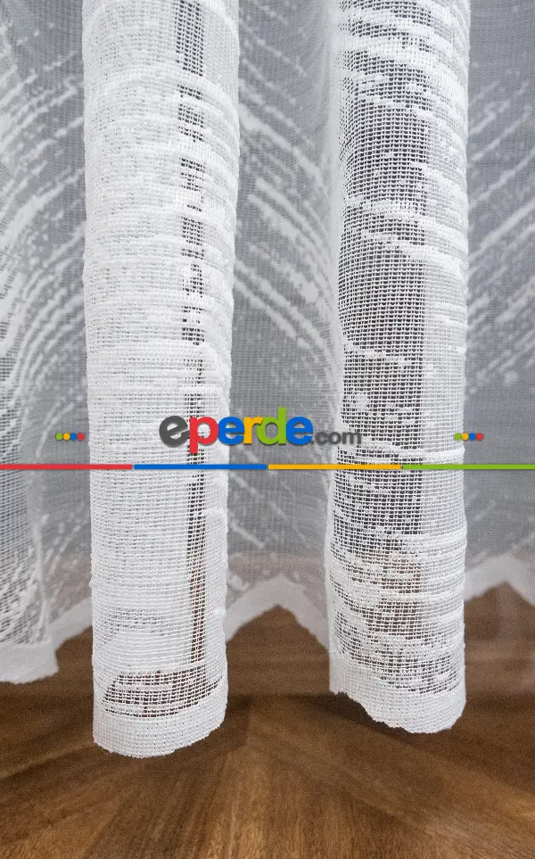 Fransız Dantel Tül Perde - Yüksek Kalite