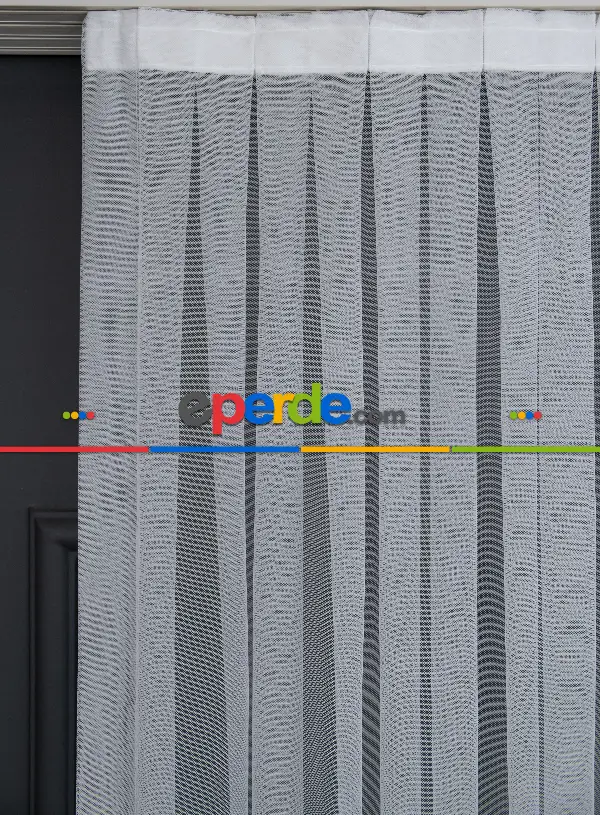 Lüks Grek Tül Perde Çok Dökümlü - Ütü İstemez - İtinalı Özel Dikiş İle 2023 Trend