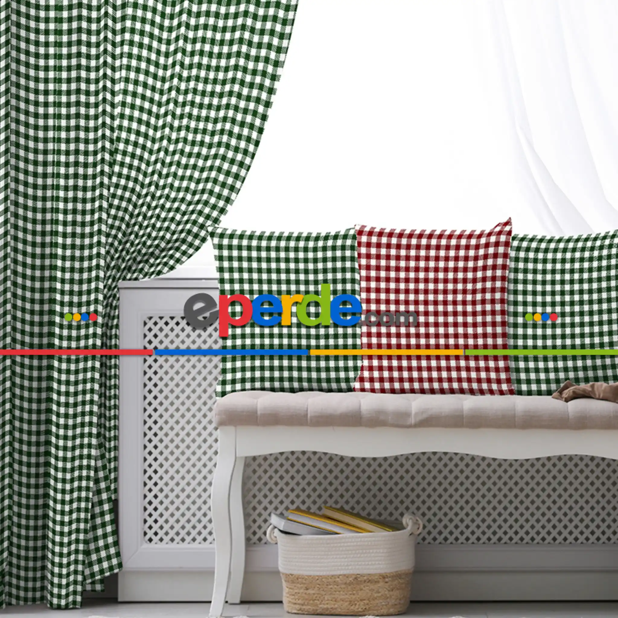 Salon Fon Perde Evim1619-9 Kumaşı Kalındır Duck Bezi Değildir