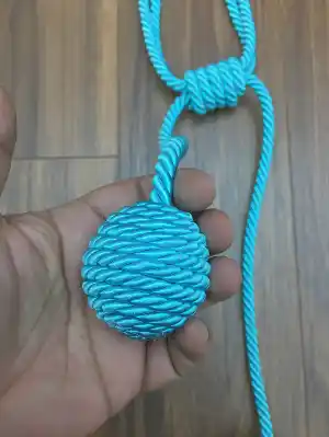 Perde Fon Bağı - Braçol - Turkuaz Rengi - - Turkuaz