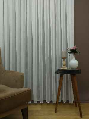 Özel Dokuma Buzlu Düz Tül Perde 2021 Ütü Gerektirmez- Ekru