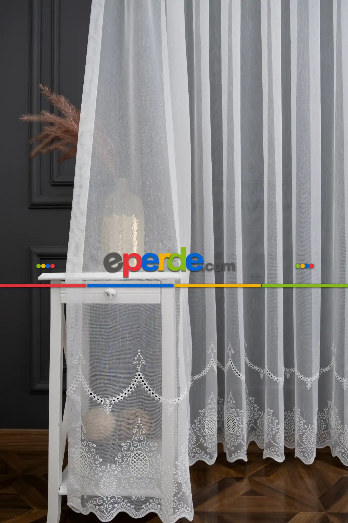 Etek Çelenk Bohre Ütü İstemez Kırışmaz Model Tasarım Tül