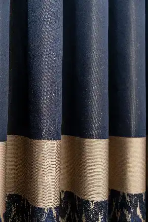 Outlet Dökümlü Jakarlı Modern Desen Fon Perde 1.kalite 100 Cm X 256 Cm