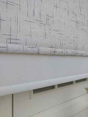 Keten Tül Stor Wicker - Çiftli Sistem Tül Stor Perde (wicker) Prag 04- Gri-Füme-Antrasit-Gri Açık