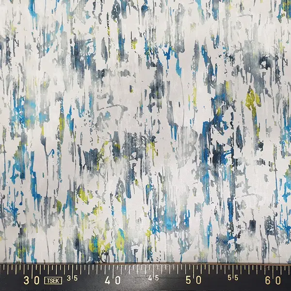 Etnik Desenli Fon Perde Evm290 _e - Kumaşı Kalındır Duck Bezi Değildir.- Gri-Füme-Antrasit-Çok Renkli